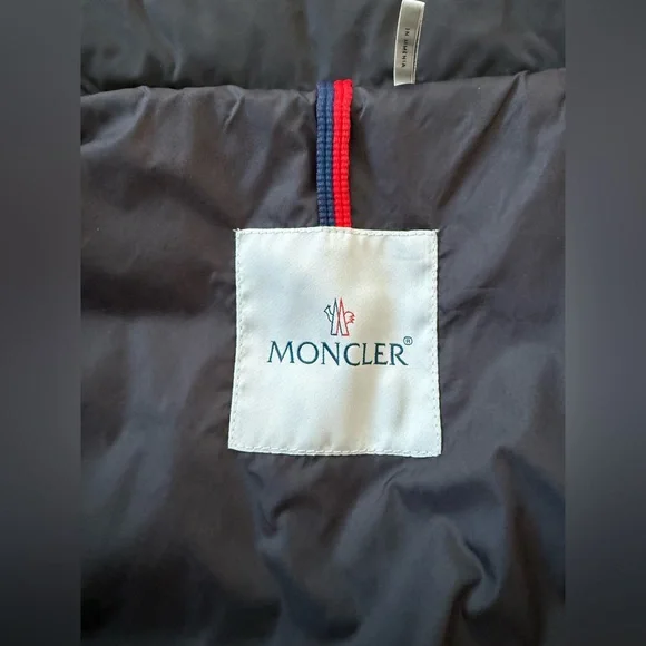 Moncler Flammette Hooded Puffer Coat/Down Jacket, Size 3